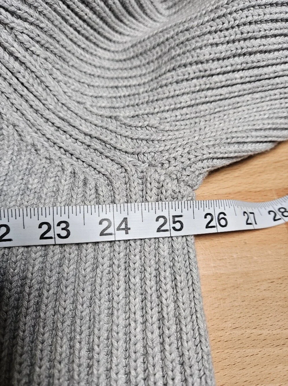 Brooks Brothers Shawl Collar Chunky Knit Cardigan Sweater Light Gray Cotton XL